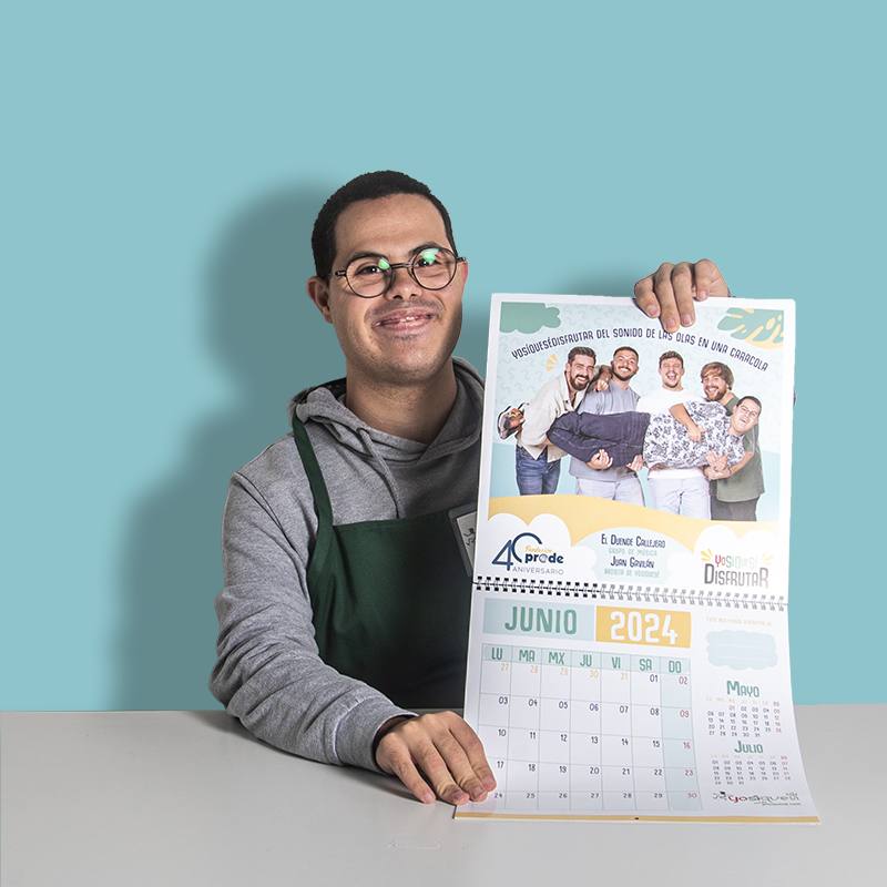 Calendario Solidario De Pared Yos Ques